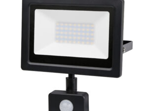 LED SLIM ПРОЖЕКТОР Ultralux С ДАТЧИК ЗА ДВИЖЕНИЕ 30W, 4200K, 220-240V AC, IP44